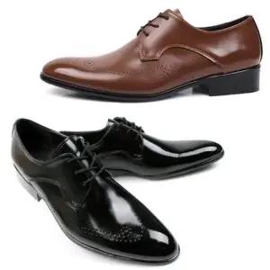 신사화 빅사이즈 남성구두 펀칭 정장화 M178 4cm