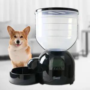 대형견 자동급식기 자율배식 대용량 스케줄 고양이 사료통 반자동 공급기