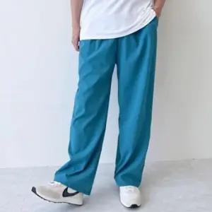 [JED] 통바지 린넨 팬츠 밴딩 통큰 여름 일자바지 와이드 루즈핏 바지 남자