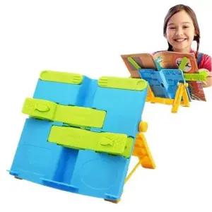 [JED] 북스탠드 접이식 가정용 확장날개 어린이책상 대형집게