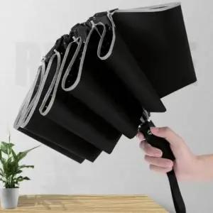 [JED] 접이식 양산형 자동우산 거꾸로 3단 튼튼한 야광 역방향 우산 장우산 우양산