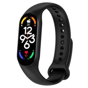 Xiaomi Mi Band 용 실리콘 스트랩 7 6 5 4 3 팔찌 스포츠 시계 손목 밴드 벨트 Correa