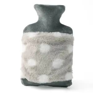 땡땡이 온수 보온 어깨 그레이 1.7L 허리 물주머니 온수팩