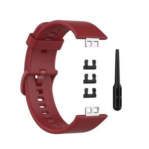 화웨이 시계 용 기존 실리콘 스트랩 Smartwatch 스포츠 편안한 팔찌 통기성 손목 밴드 Huawei Fit Band Cor