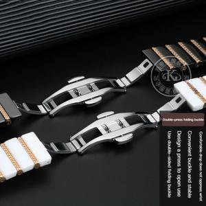 스마트 시계 밴드 화웨이 GT3 PRO 블랙 세라믹 프로 남성과 여성 교체 43 46mm