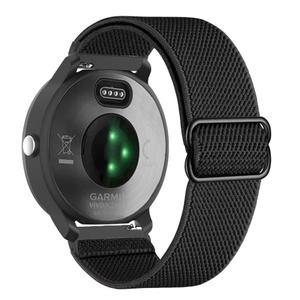 Garmin Vivoactive 5 4 3 스트랩 포어러너 시계 밴드 Venu Plus SQ 손목 팔찌용 탄성 나일론