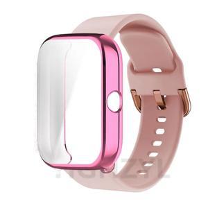 실리콘 밴드 + 케이스 Amazfit bip 6 5 3 U Pro GTS 4 2 미니 스트랩 교체 소프트 보호 커버 풀