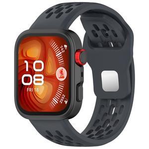 화웨이 워치 핏 4 프로/핏 3용 스포츠 통기성 실리콘 시계줄 손목 밴드 스마트 액세서리