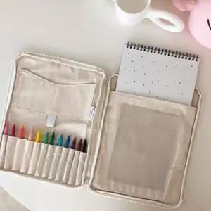 아트백 색연필 캔버스 미술 가방 어린이 아동 아트가방