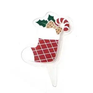 연말파티케이크토퍼 3종셋트3개 케이크꽂이 생일 크리스마스토퍼