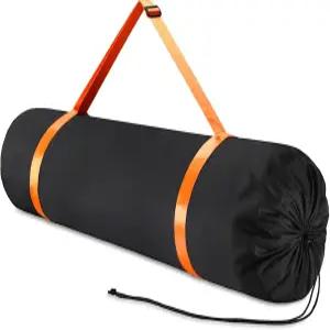 초대형 휴대용 의자 가방 어깨끈이 달린 47인치 x11인치 접이식 캠핑 보관 야외 잔디 낚시 의자용 튼튼한