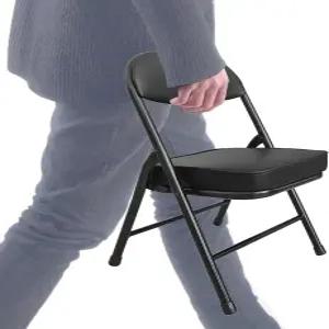 미니 접이식 의자 차고 패딩 시트가 있는 휴대용 캠핑 가볍고 컴팩트한 잔디 파티오 낚시 하이킹 사냥