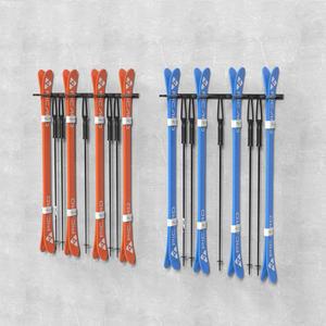 스키 거치대 스탠드 진열장 데크 걸이대 풀리 브라켓 블랙 스케이트 스노우보드거치대