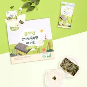 순수한 아이김 퓨어잇 10포 x 1.5g 김100 김 반찬
