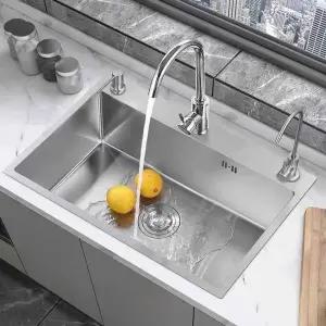 스테인레스 싱크볼 사각씽 매립형 스테인리스 주방 사각볼