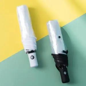 [패션] 간편한 3단 자동 접이식 우산 휴대용 원터치 양우산 튼튼한 자외선 차단