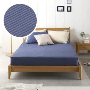 덮개 패드 매트리스커버 슈퍼싱글침대커버 줄누빔