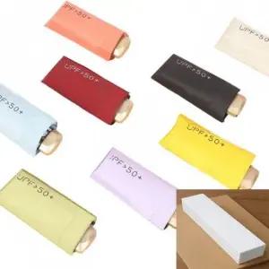 [패션] 초경량 암막 양산 겸용 우산 자외선 차단 손우산 3단 접이식 휴대용 양우산