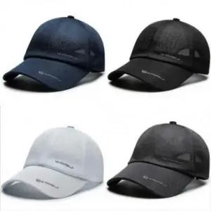 [패션] 남성 통기성 메쉬 캡 모자 여름 야구 볼캡 등산 골프 스포츠 야외용