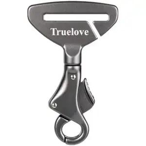 트루러브 차량 안전벨트 안전 버클 잠금장치 반려견 차량용 구속장치 반려동물 여행용 유니버설 클립 2.7 *