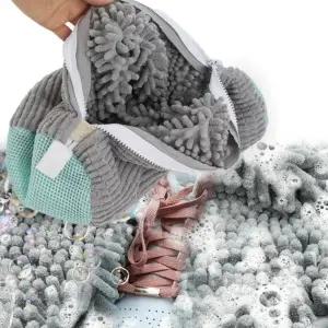 세탁주머니 신발빨래망 세탁기신발 운동화세탁망 극세사