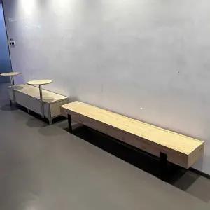 통나무 벤치 야외 옥외용 조경 카페 테라스 원목 의자