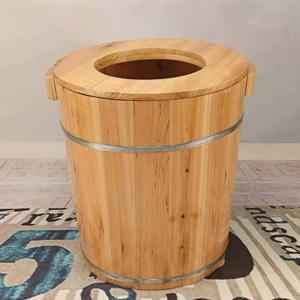 편백나무 좌욕기 원형 원목 엉덩이 물통 목욕 족욕통