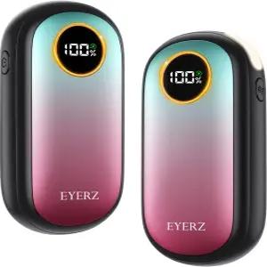 충전식 손난로 양면 전기 LED 디스플레이 및 손전등 4단계 빠른 난방 크리스마스용 휴대용 헌팅 필수품