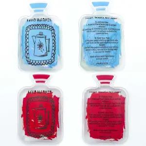 재사용 가능한 손난로 4팩 퀵 히팅 팩 휴대용 캠핑 하이킹 지속적인 보온성 안전한 클릭 무취 저자극성