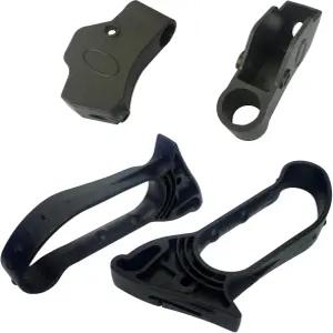 노인용 시트가 있는 4륜 및 3륜 롤러와 쇼핑 카트 휠체어용 2세트 롤러 워커 핸드 브레이크 어셈블리