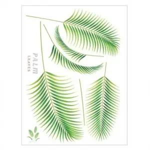 스티커몰 데코인테리어 야자잎 투명 21403 우산꾸미기 다이어리꾸미기 데코스티커 FDT 아레카 이모티콘