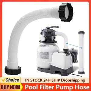 11535 수영장 펌프 호스 인텍스 모래 필터 상호 연결 액세서리용 해수 시스템 16 인치