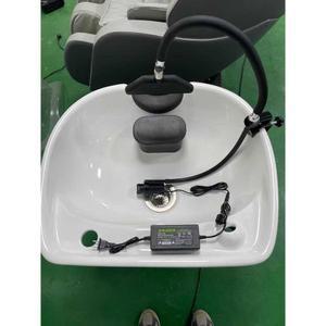 스파 순환기 스파용 샤워 블랙 각질 샴푸대 증기 헤어샵 폭포