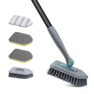 ( )교체형 바닥 청소솔 세트 욕실 3in1