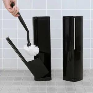 휴지통 일체형 변기솔 욕실청소 세트 일본생산 브러쉬