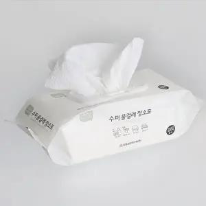 ( )물걸레 주방 히키스 욕실 밀대 30매 청소용물티슈 대형 엠보싱 청소포