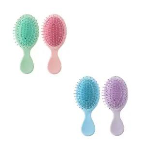 ( )미니 쿠션 빗 머릿결 두피손상 브러쉬 미용 헤어 머리뭉침