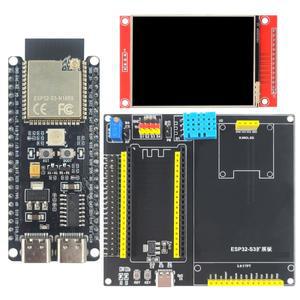 ESP32-S3-DevKitC-1 개발 보드 키트 2.8인치 TFT LCD BT 2.4G Wifi 모듈 8MB PSRAM 16MB 플래시 N16R8 42Pi