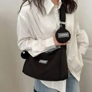 사각 크로스백 동전지갑 키링 포함 여성용 미니 가방 데일리 숄더백 보조 가방 패션 미니백 카드 지갑 수납