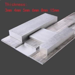 알루미늄 플랫 바 플레이트 시트 두께 3M 호환m 4mm 5mm 6mm 8mm