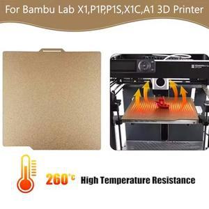 ENERGETIC 양면 텍스처/스무스 PEI PEO PET PEY 스프링 스틸 시트 빌드 플레이트 257x257mm (밤부랩호환 X1