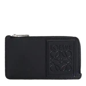 로에베 26SS 새틴 카프스킨 카드지갑 블랙 C565Z40X05 1100