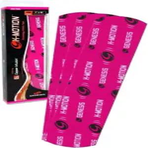 구리 인퓨지온이 포함된 제네시스 K-모션 테이프 - 핑크 프리컷 팩