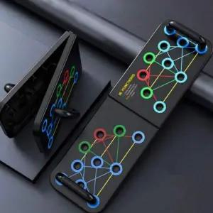 멀티 실내 실내운동기구 푸쉬업바 부위별운동 16가지운동