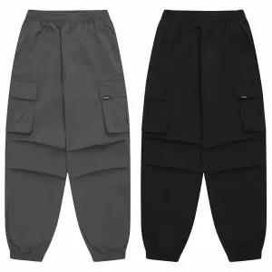 [보리보리/소이]남자 여름이월 카고파라슈트쿨스판조거바지(25M0233)