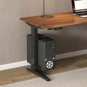 컴퓨터 본체 거치대 책상 무타공 PC 받침대 홀더 브래킷 선반 흰색다리50x8053x83