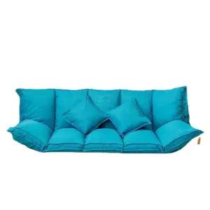 2인용 좌식 소파 쿠션 침대형 자취 바닥 리클라이너 1인용