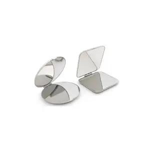 스테인레스 접이식 화장 원형손거울 핸드미러 양면 사각거울 손거울 미니손거울 원형손