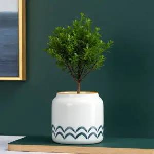 ( )화분 미니화분 포레스트 미니 도자기 물결
