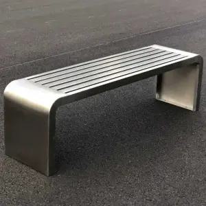 스테인레스 벤치 철제 사각 의자 스틸 철제벤치